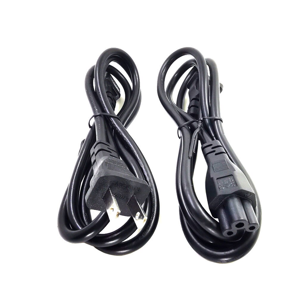 US to IEC 320 C5 Mickey Mouse Power Adapter Lead Cable For Laptop Notebook Universal AC Power Cord 250V 1.2m. 