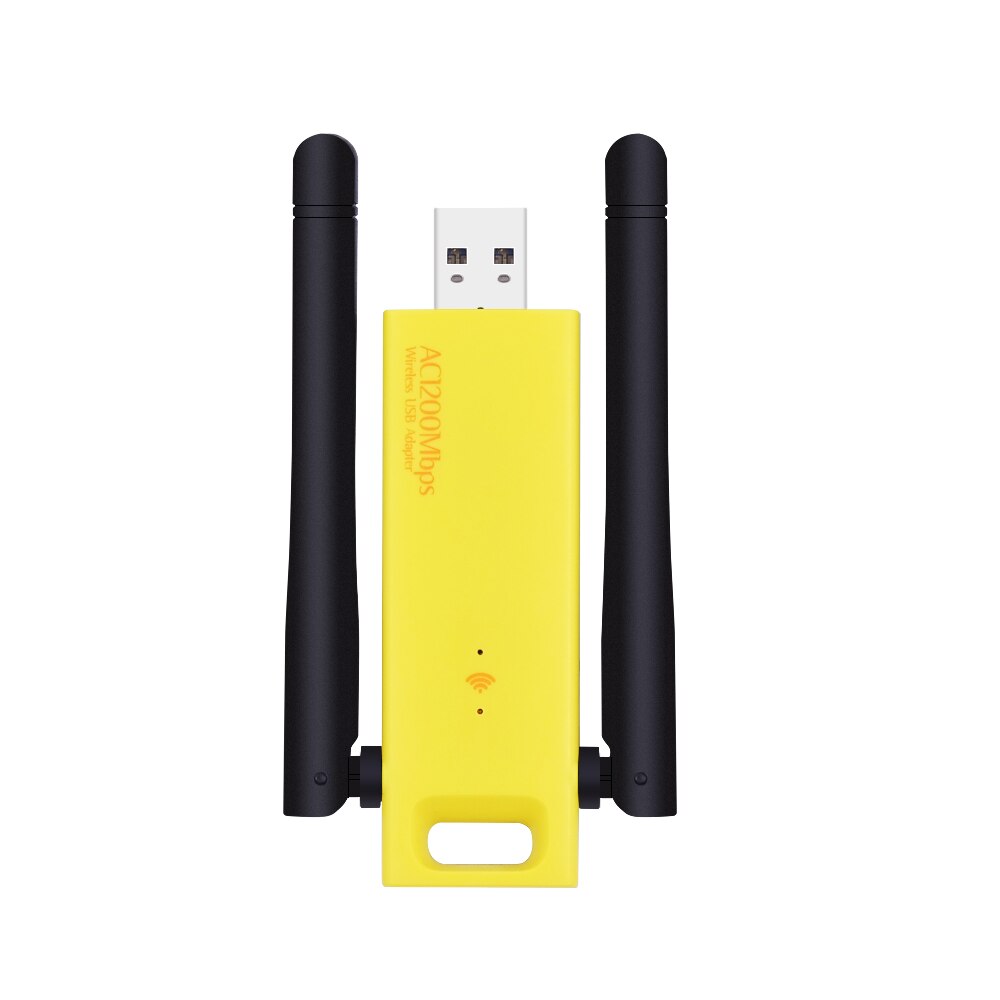 CHIPAL Dual Band 1200Mbps Wireless USB 3.0 Realtek RTL8812AU/BU Wifi Adapter 2.4G/5Ghz Network Card Dongle With Antennas for PC. 