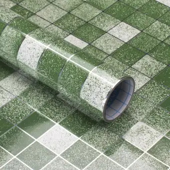 Self Adhesive Mosaic Wall Paper Sticker Tile Contact Paper