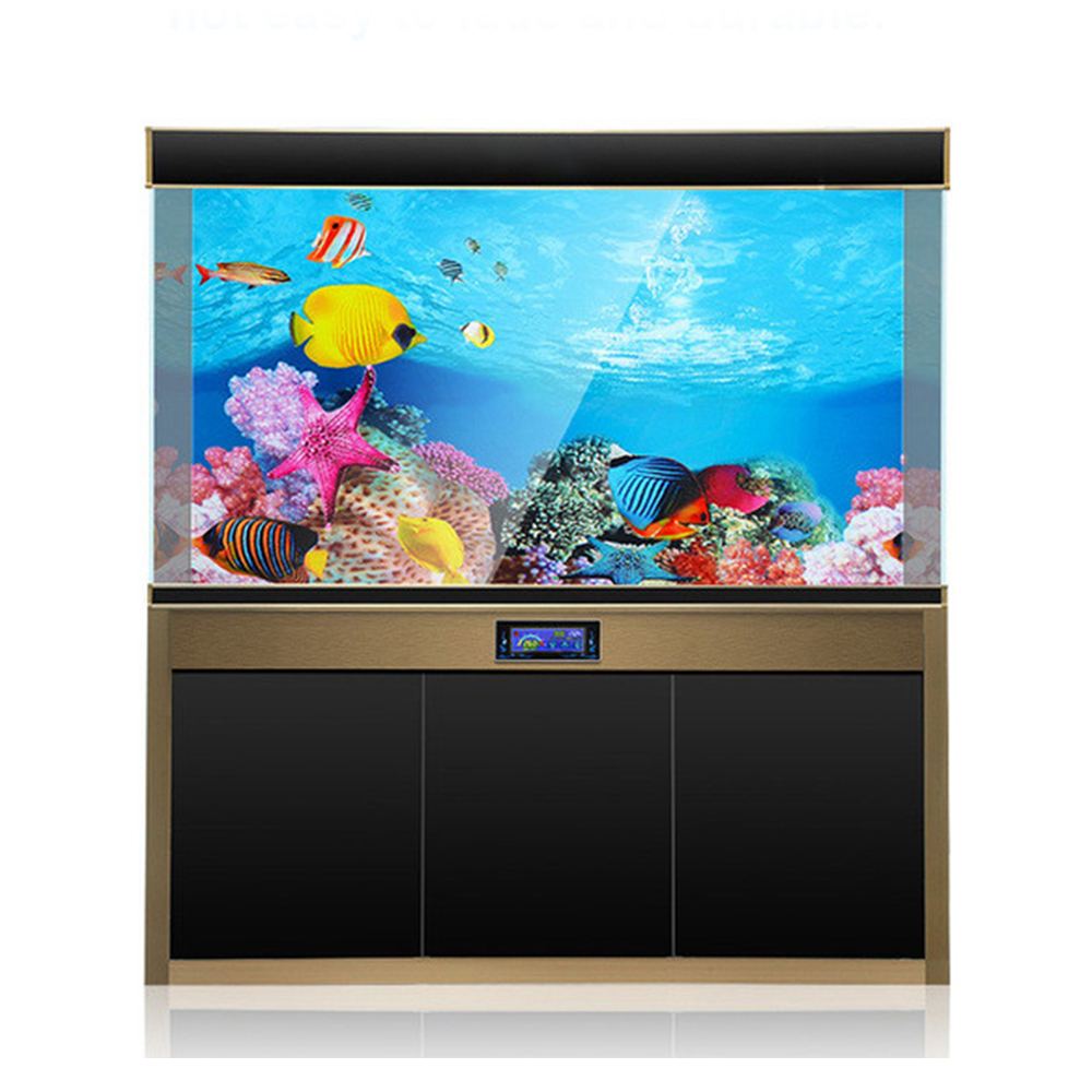 Aquarium Background Poster Decoration Aquarium Landscape Sticker Poster  Fish Tank 3D Background Painting Sticker 60*102cm: Buy Online at Best  Prices in Bangladesh 