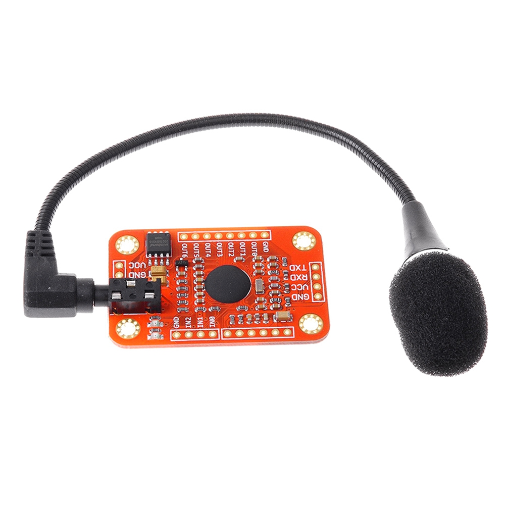 Voice Recognition Module V3 Speed Recognition Compatible with Ard for Arduino Support 80 Kinds of Voice Sound Board. 