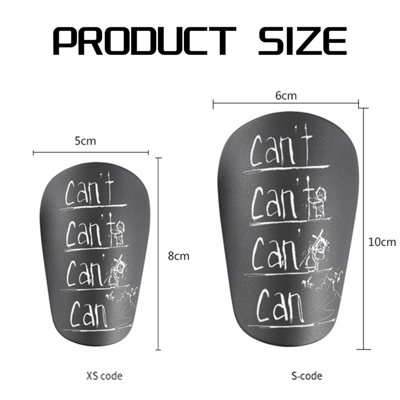 1 Pairs EVA Mini Shin Pads Wear-Resistant Shock Absorbing Soccer Leg Protector Football Training Shin Guards Easy to Use XS White