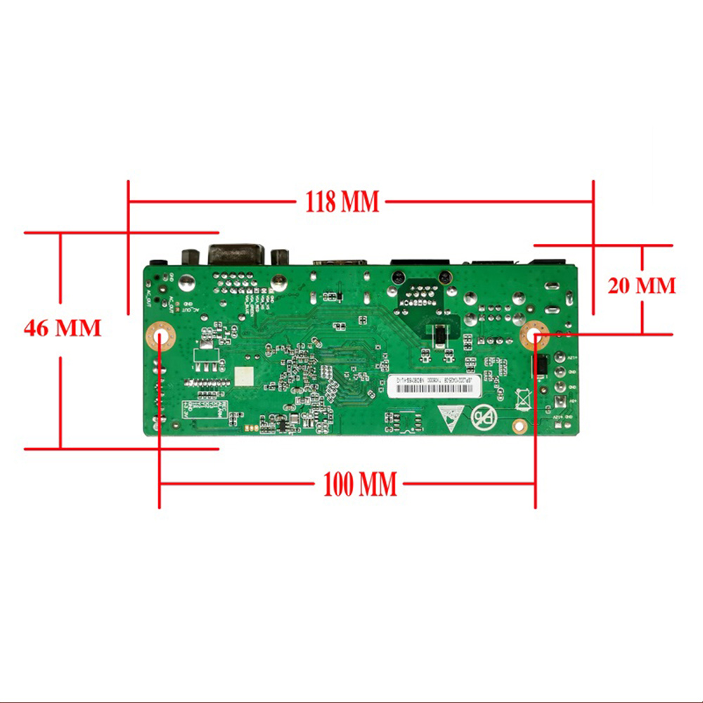 H265/H264 16CHx4K 5MP NVR Network Digital Video Recorder 1 SATA Cable for Motion Detection P2P XMEYE Security. 