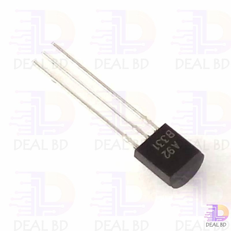 10Pcs MPSA92 MPS-A92 A92 Voltage PNP Transistor 300V 0.5A Transistor TO-92 Package PNP Epitaxial Planar Transistor Bipolar Junction Transistor BJT Powerpoints, Switches & Savers. 