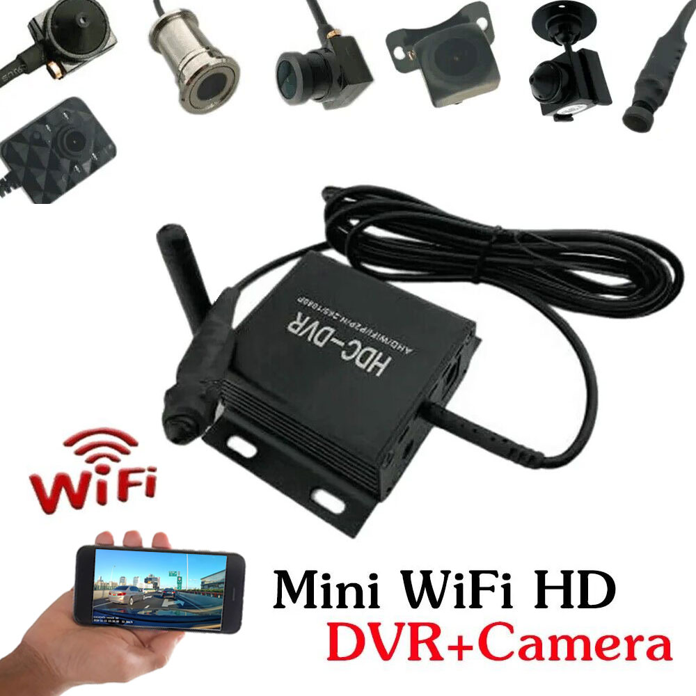 New 1080P Mini Wifi DC 12V DVR Camera Kits Video surveillance recorder Onvif AHD DVR P2P Video Audio DVR Recorder / TF Card Slot