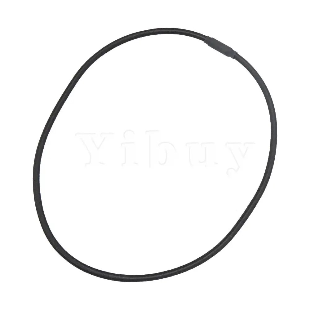 Yibuy 5pcs Black Large Round Elastic Band for Audio Microphone Shock Mount.
