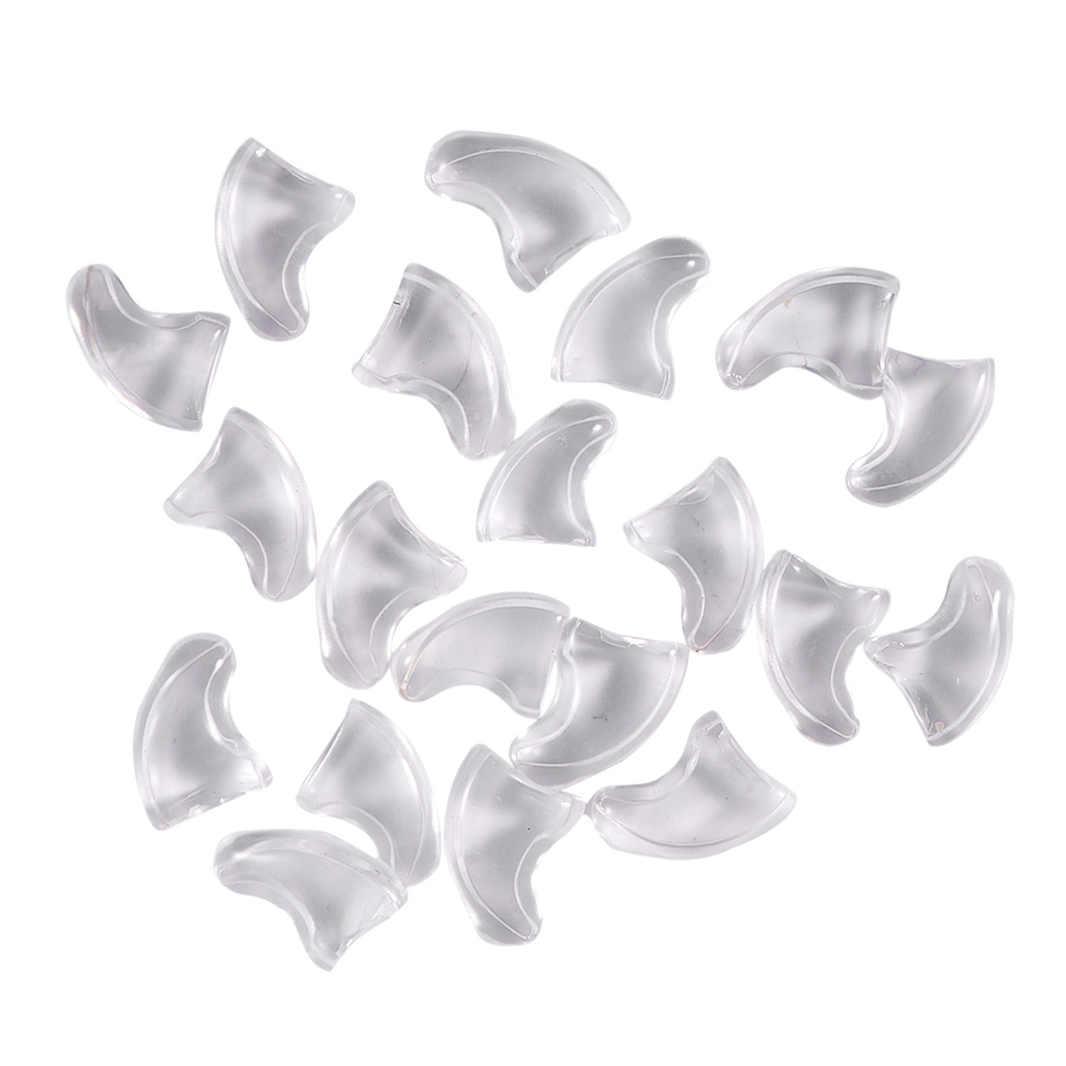 40 Pcs Soft Nail Caps for Cat Pet Claw Control Paws Off + Adhesive Glue - 20 Pcs M & 20 Pcs S. 