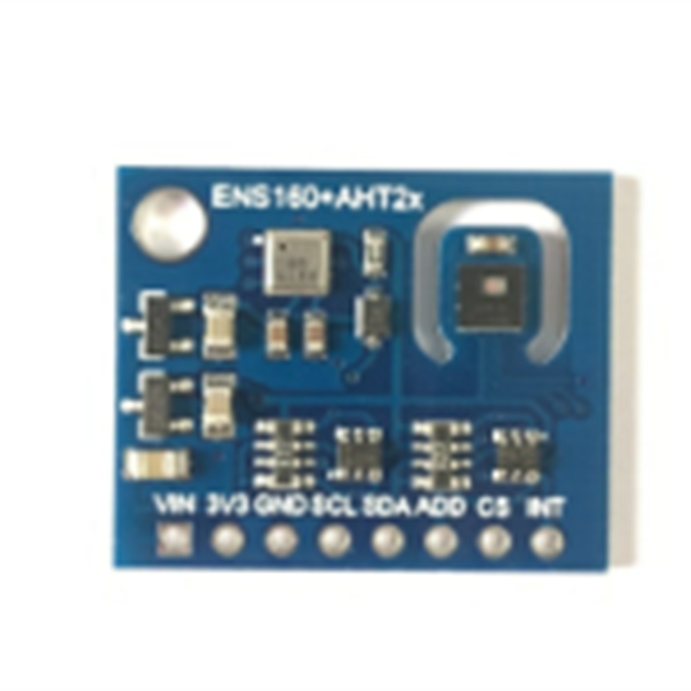 ENS160+AHT21 CARBON Dioxide CO2 ECO2 TVOC Air Quality and Temperature and Humidity Sensor Replace CCS811 for Arduino. 