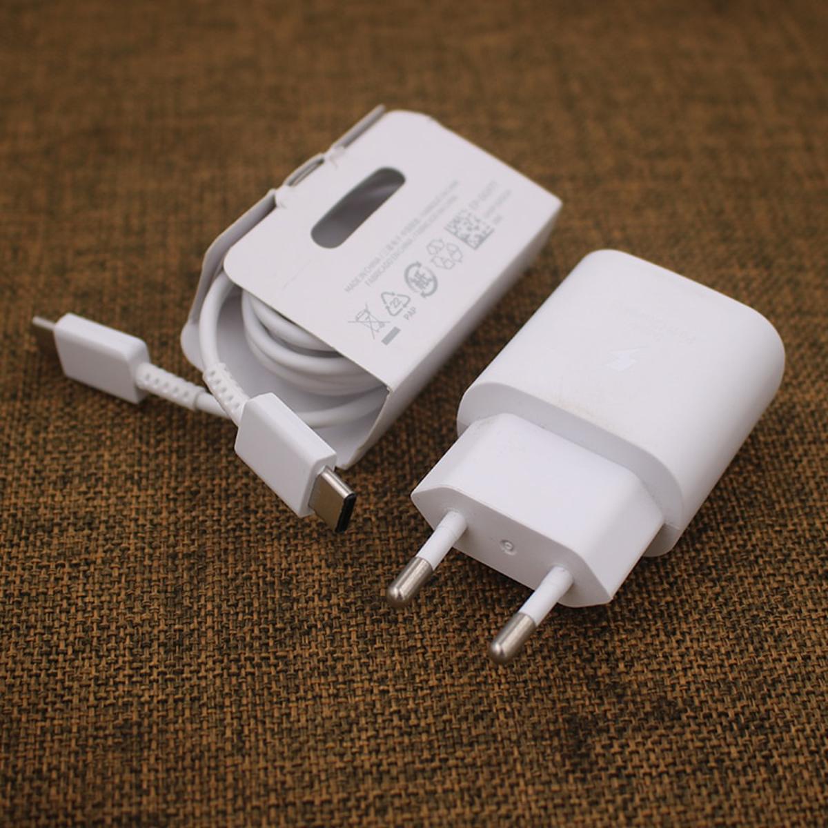 【Promise Eoonis】 Original For Samsung A54 A34 A33 A53 A73 5G 25W USB C Charger Super Fast Charging Wall Power Adapter For Galaxy S20 S21 FE S23