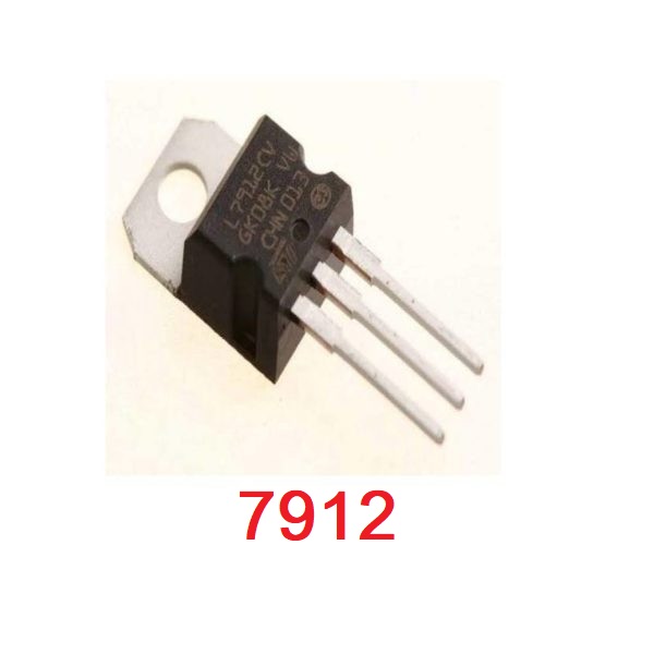 LM7912 L7912CV L7912 7912 -12V 1.5A Voltage Regulator IC 3 Pin TO-220 Package Fixed -12V Negative Voltage Regulator IC Chip. 