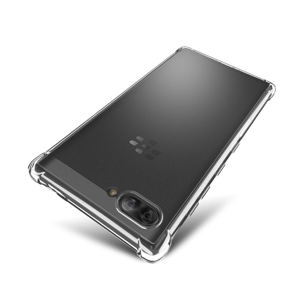 Transparent TPU Phone Case for Blackberry Key 2 one Phone Cover Crystal Soft Shockproof Cases For Blackberry Keyone KEY2. 