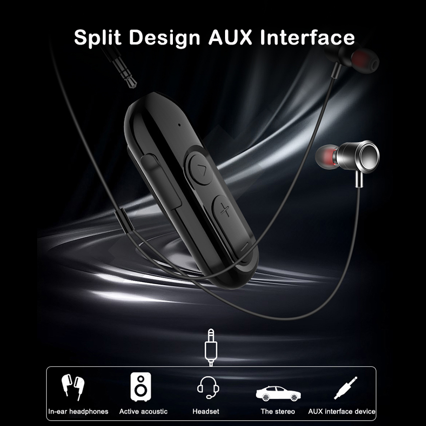 Wiresto V18 Wireless in-Ear Multi-Function Bluetooth Headset HiFi Noise Canceling Stereo Earphones. 