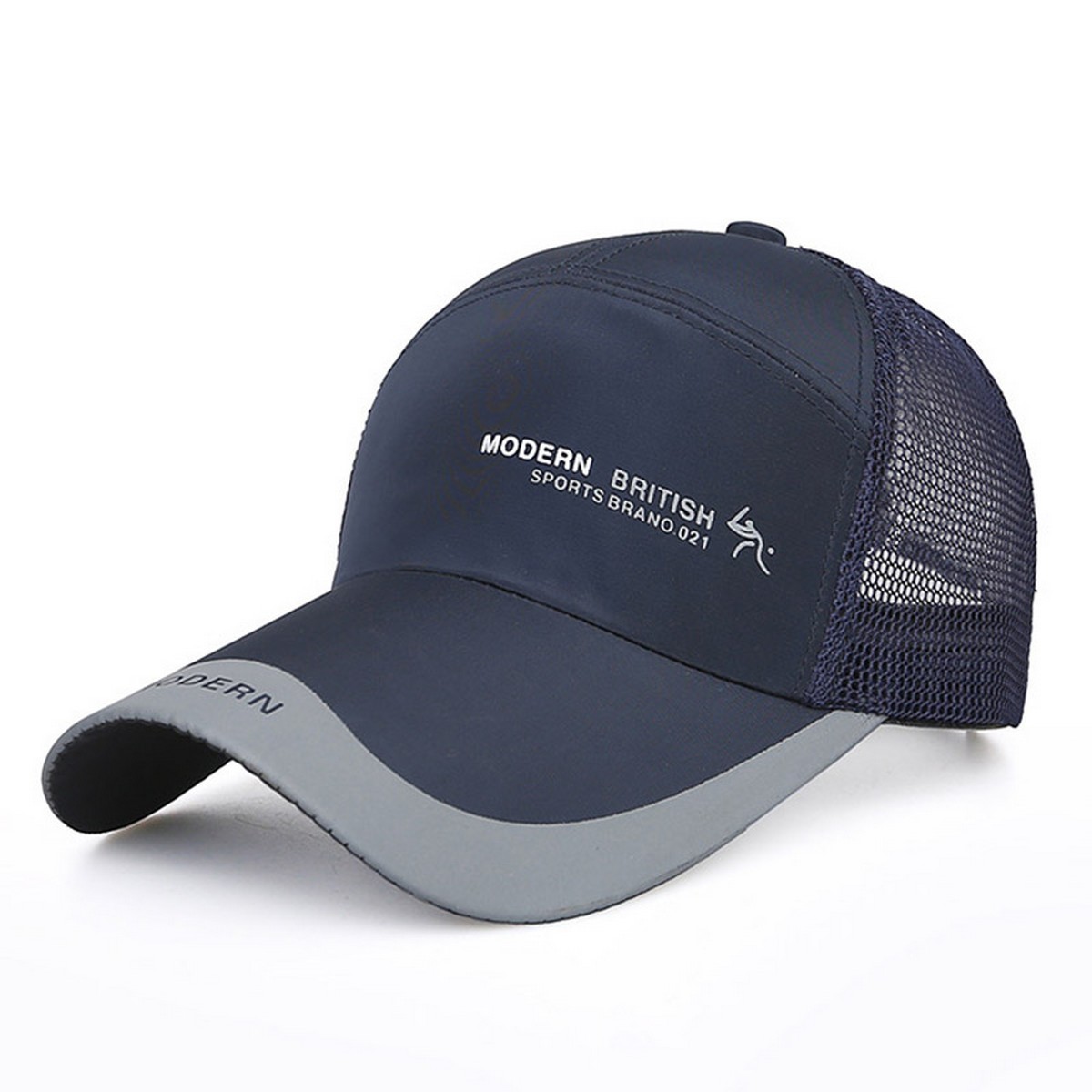 FAITOLAGI Summer Breathable Mesh Baseball Cap Man Outdoor Sport Quick Drying Cap Hats For Men Sun Visor Hat