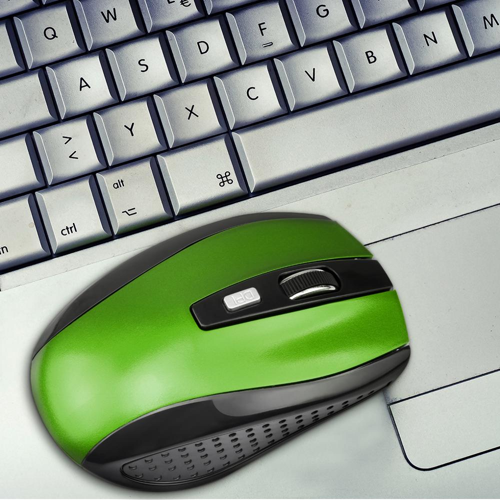 2.4Ghz Wireless Mouse Adjustable DPI Mouse 6 Buttons Optical Gaming Mouse Gamer Wireless Mice With USB Receiver For Computer PC. 