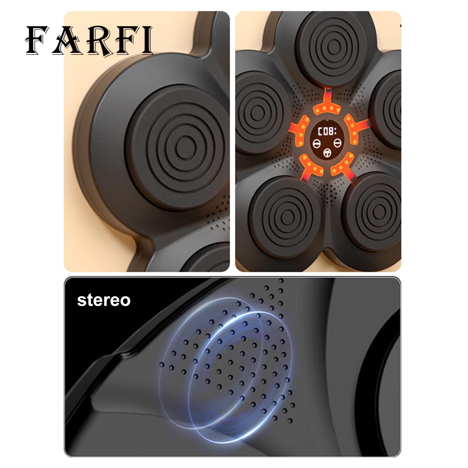 Wall-mounted Boxing Machine Smart Bluetooth Music Boxing Machine Adjustable Speed Wall Mounted Punching Equipment for Smart Boxing Machine. 