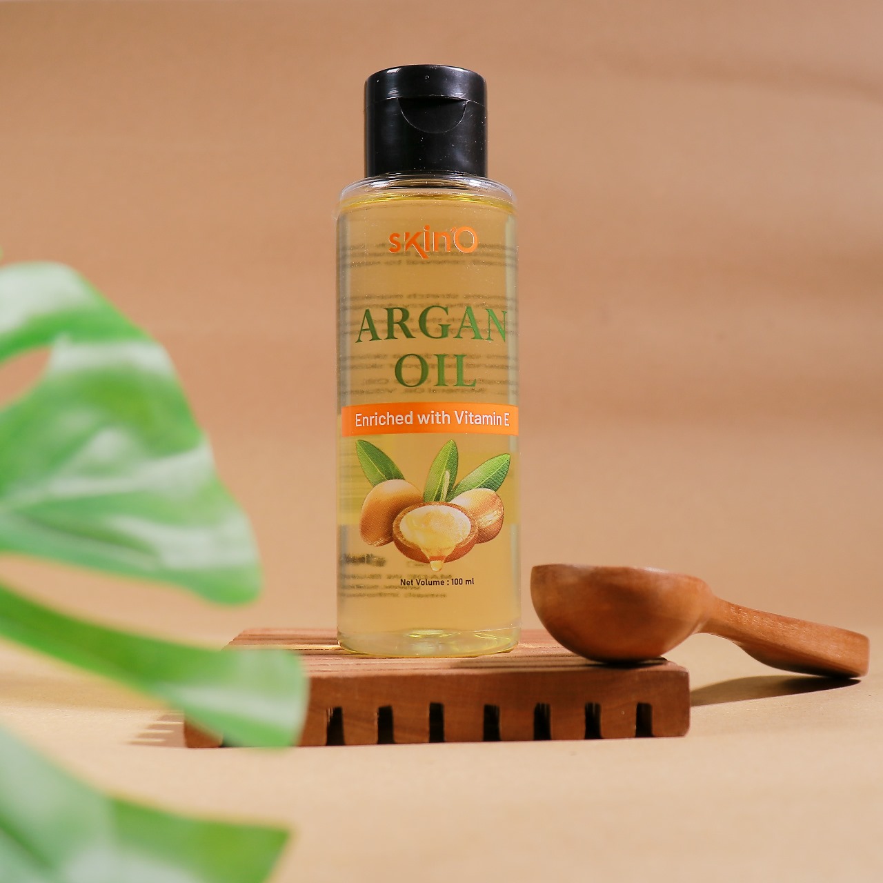 skinO Argan Oil Enriched with Vitamin E - 100ml to all hair type. 