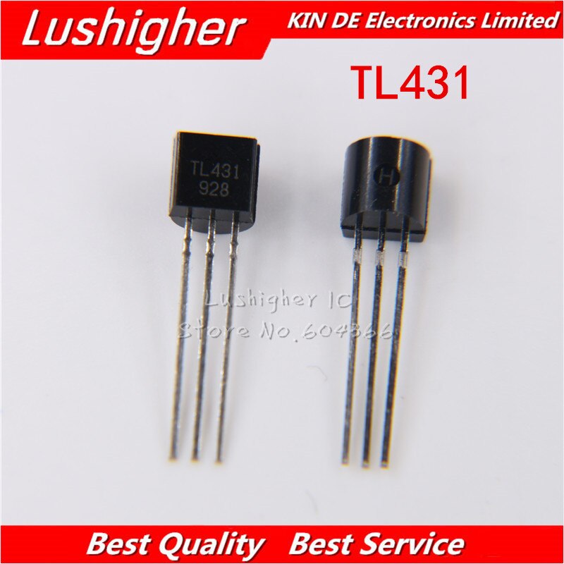 【happy one】10PCS TL431A TO92 TL431ACLP voltage regulator. 