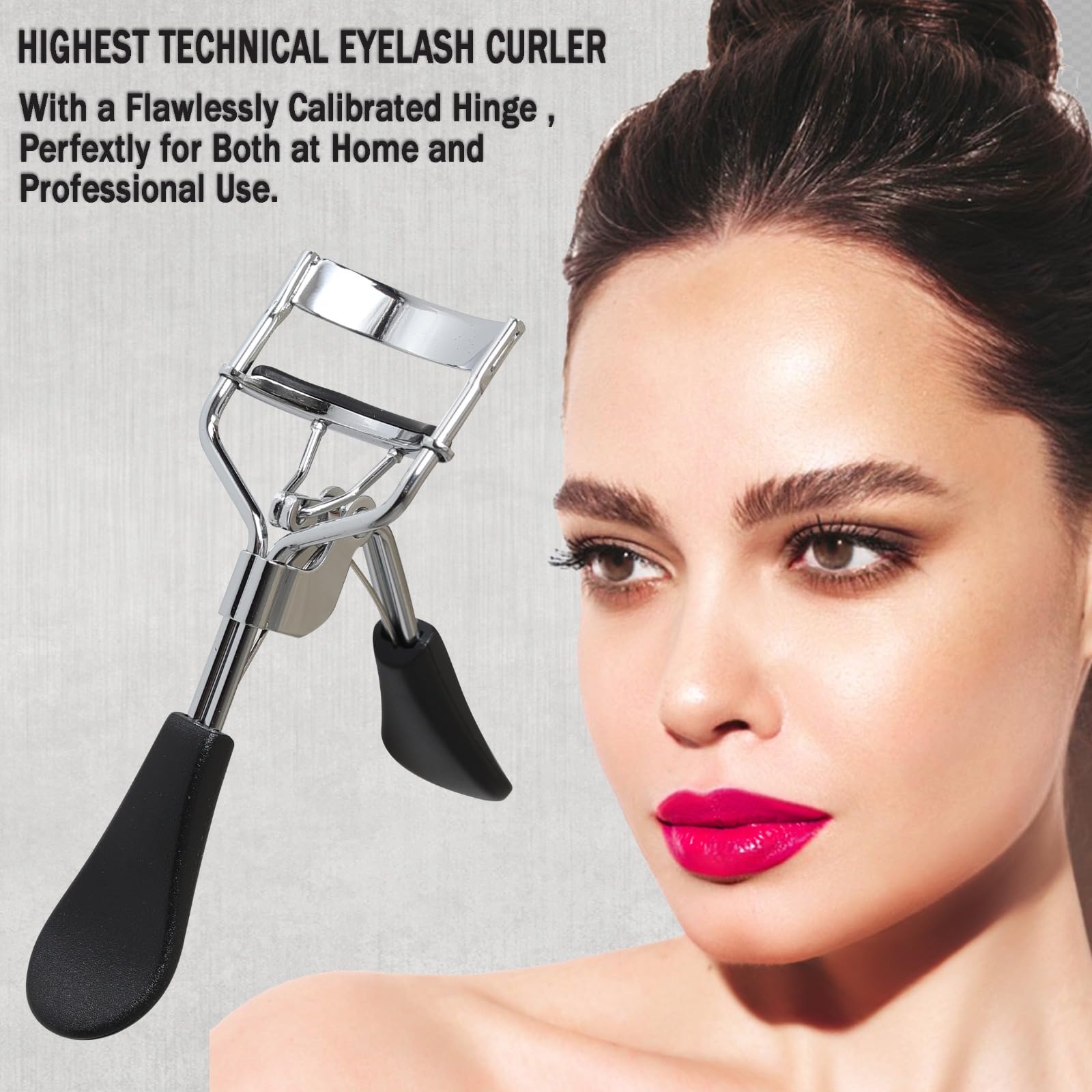 Eyelash Curler Rapid Shaping Eyelash Curler Silicone Eyelash Curler with Comb Self-curling Assistant. 