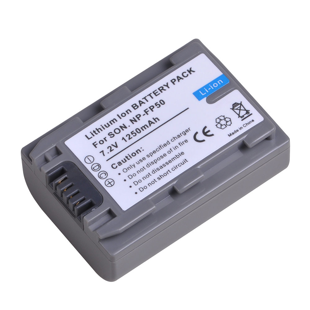 NPFP50 NP FP50 NP-FP50 Camera Battery for Sony NP-FP30 NP-FP50 NP-FP60 NP-FP70 NP-FP71 NP-FP90 DCR-SX40 SX40r SX41 HDR-CX105. 
