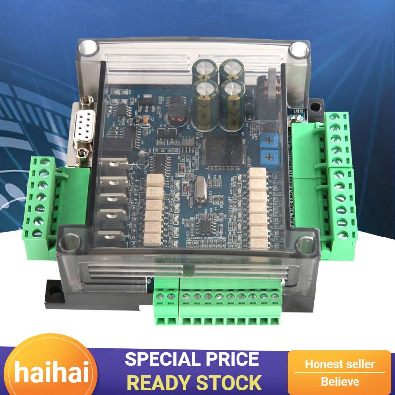 PLC Industrial Control Board FX3U-14MT Analog 6AD+2DA 24V DC 1A High Speed