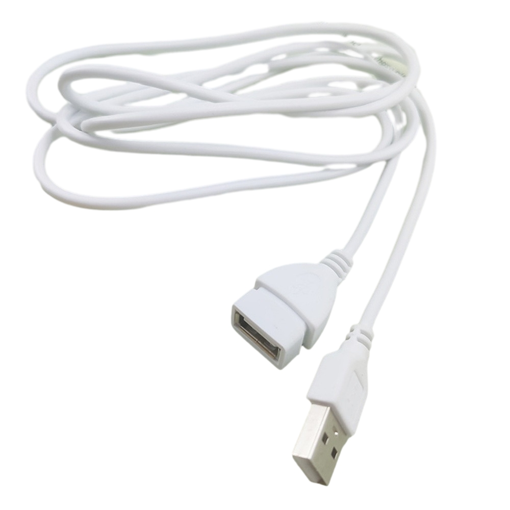 Wide Scope Of Application Beige White Extension Cord Durable Mouse And Keyboard Usb Male To Female Extension Cable. 