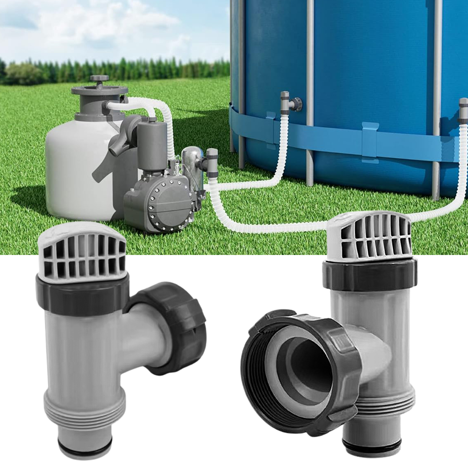 Pool Filter Pump Replacement Intex Filter Pump Plunger Valve Replacement Quick Split Hose System for Swimming Pools Universal Valve for 28635eg 28633eg Buy Swimming Pool Water Circulation. 