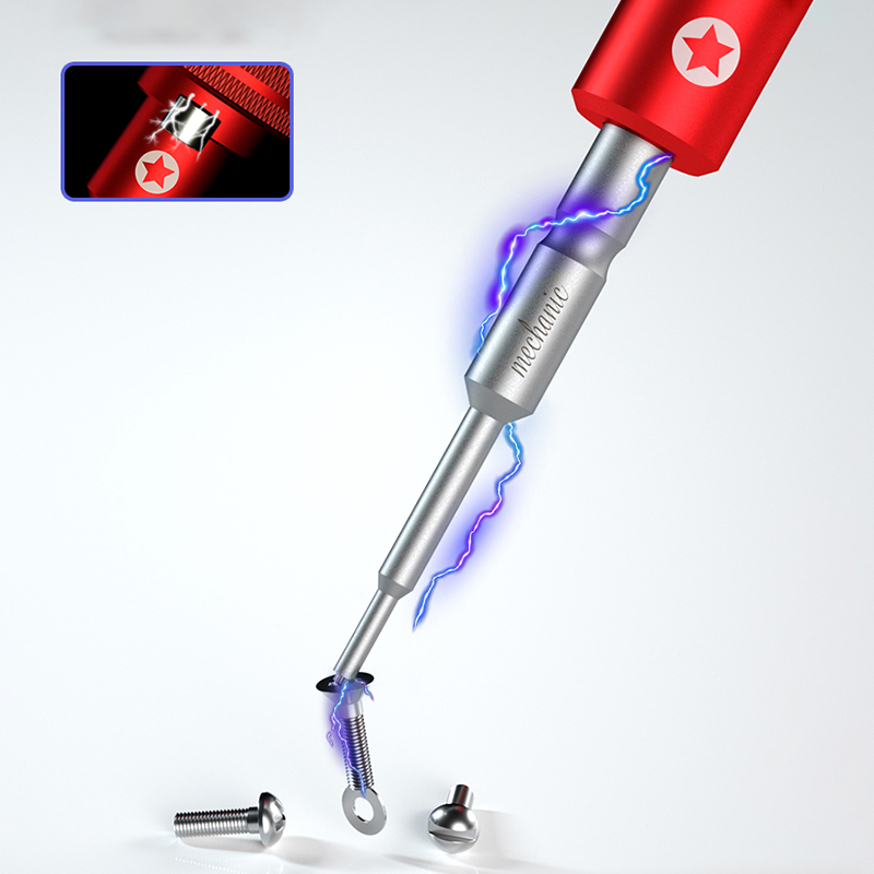 Screwdriver MECHANIC iShell 3D Max 6 In 1 Notebook Watch And Glasses Repair With Magnetic Screwdriver Set. 