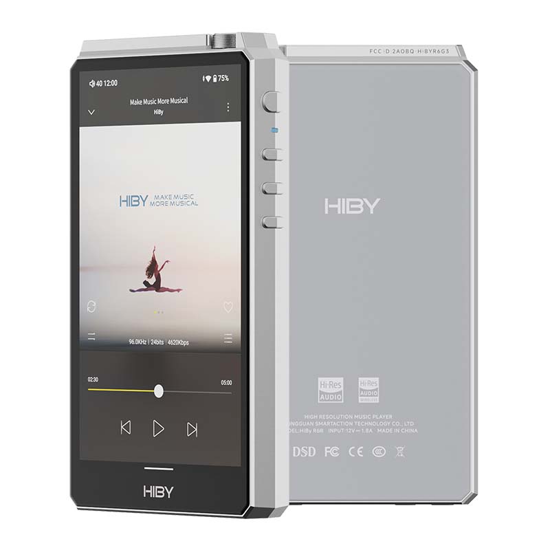 HiBy R6 Gen III / R6 Gen 3 Portable Music Player USB DAC WIFI MQA MP3 Bluetooth Audio For Android IOS Windows Mac Google Play. 