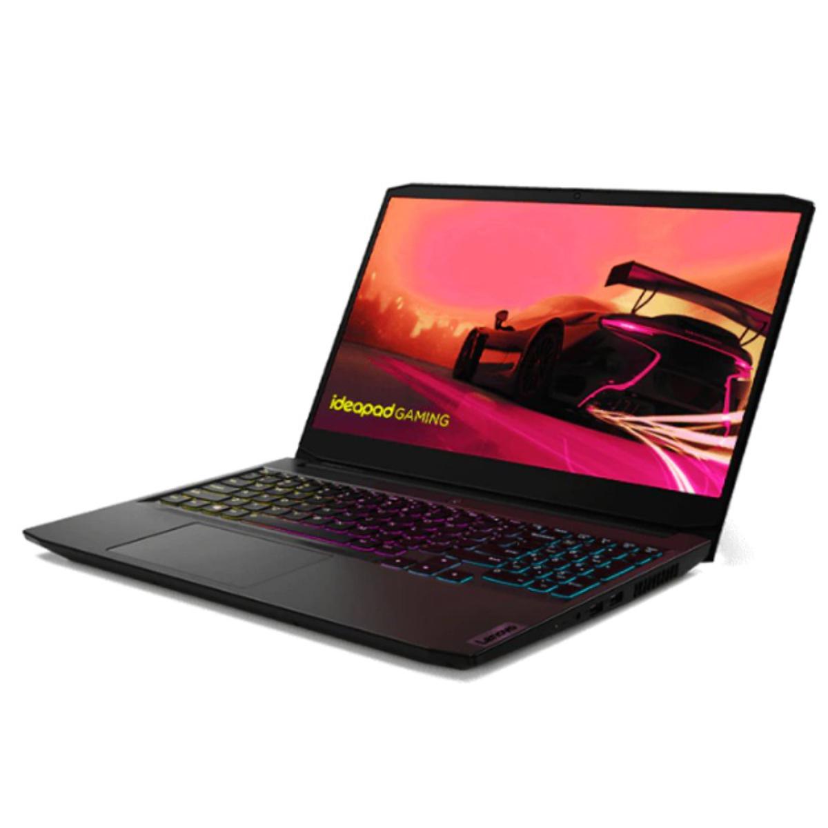 Lenovo IdeaPad Gaming 3 (82K201AXIN-3Y) AMD Ryzen 7 5800H 3.2 to 4.4GHz, 16GB, 256GB SSD+ 1TB HDD, GTX1650 4GB, Win11H,15.6Inch FHD Gaming Laptop