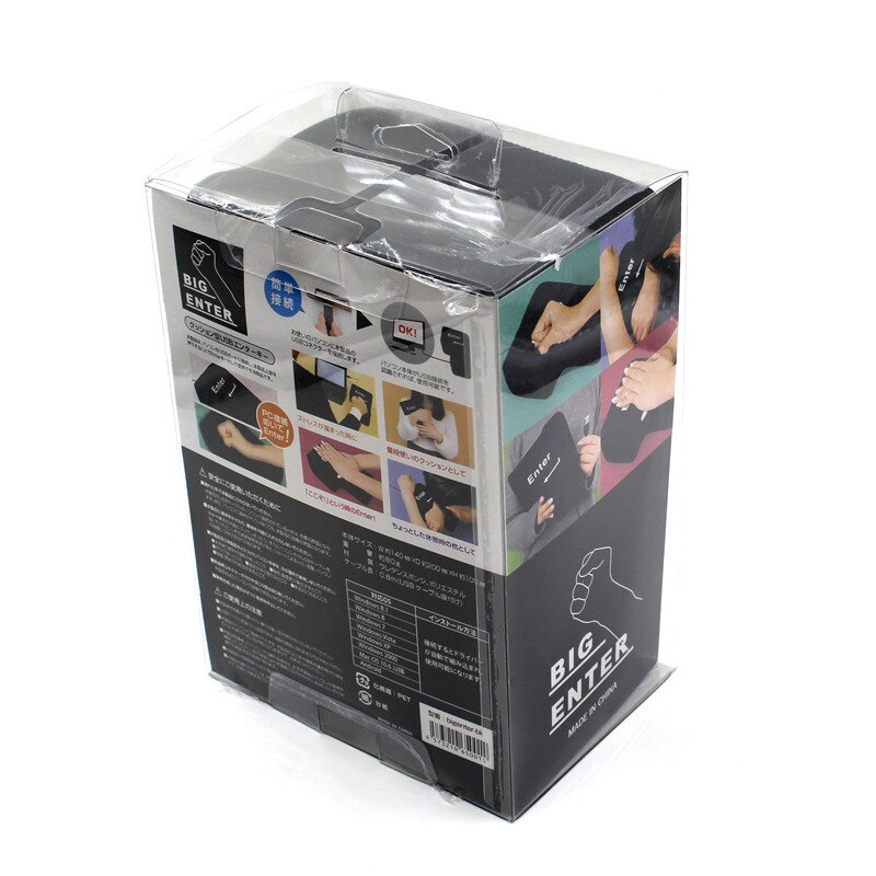 【VisioN Shop】Big Enter Button Super Big Return Button Computer Usb Enter Key  Venting Artifact Nap Pillow Decompression. 