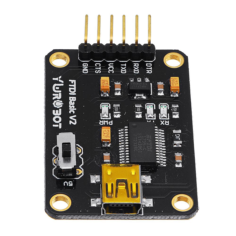 YwRobot USB to TTL Module FTDI Basic Program Downloader FT232RL Serial Converter For Arduino Purism. 