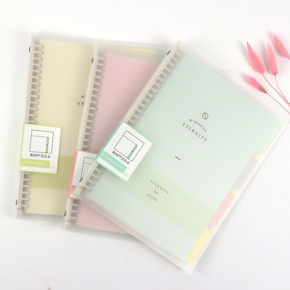 High Quality Binder Notebook Loose Leaf Spiral Notebook Paper Diary Removable Thickened Coil Notebook - Sustainable Option. 