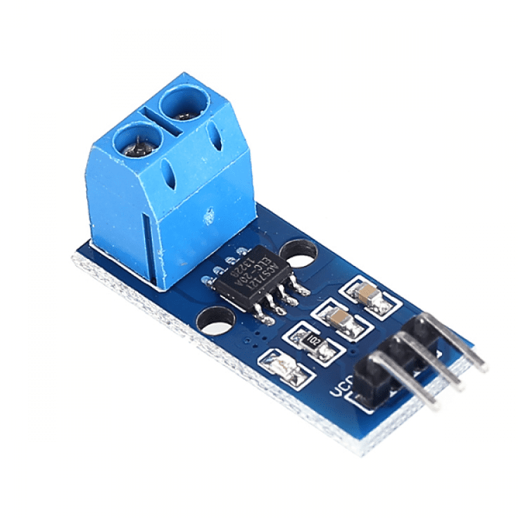 20A CURRENT Sensor Module ACS712 Current Sensor 20A Hall Effect 20A Range Current Sensor Module Straight 3 Pin Leads ACS712 Module. 