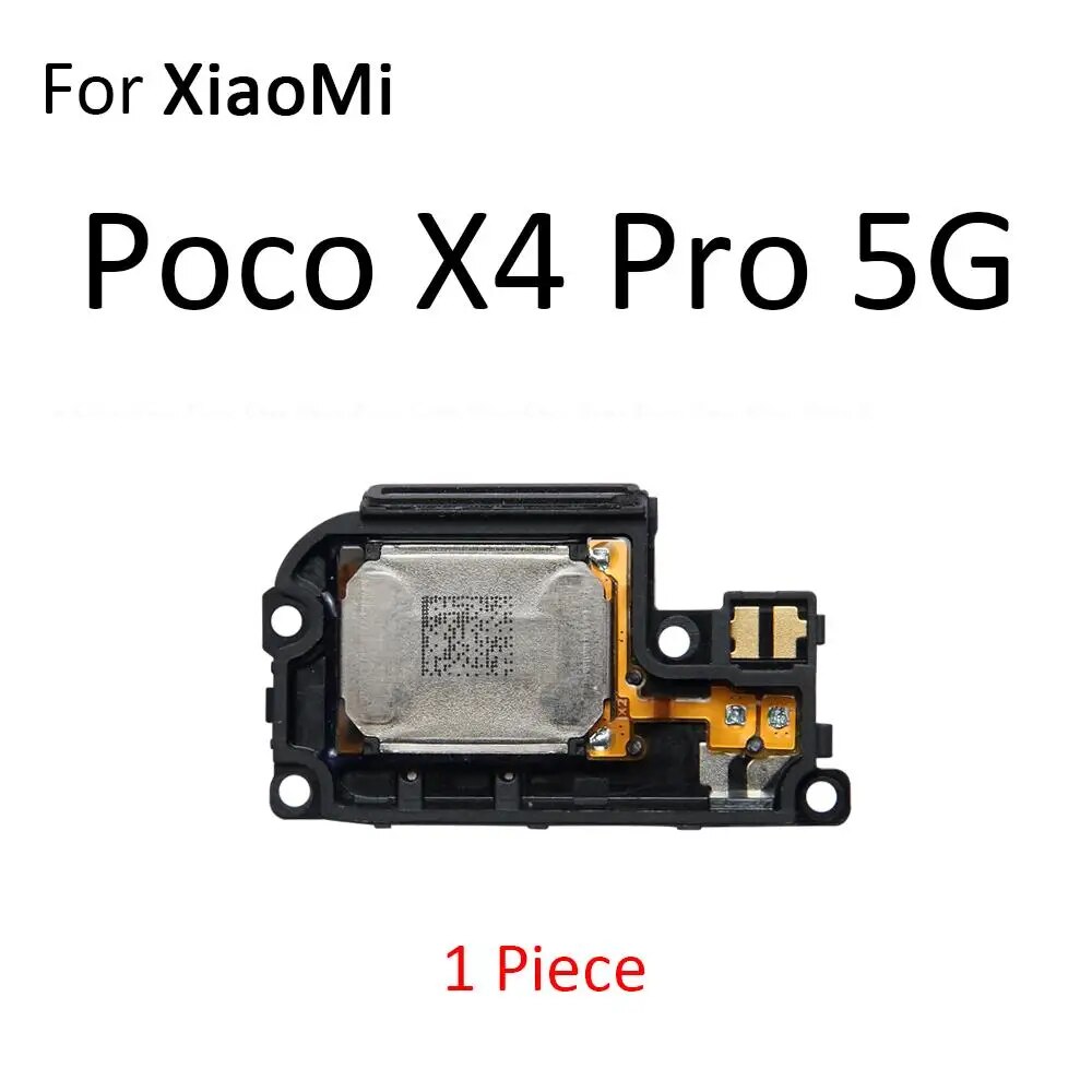 Loud Speaker Sound Buzzer For Xiaomi Poco F2 F3 F4 F5 X2 X3 X4 X5 Pro GT NFC Loudspeaker Flex Cable Ringer Parts. 
