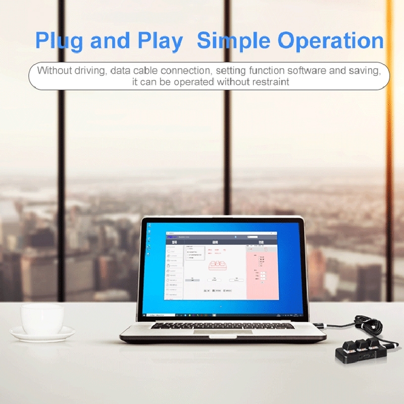 MK321BT Bluetooth 5.1 3 Keys Custom Keys Game Office PS Clip Macro Programming Keypad. 