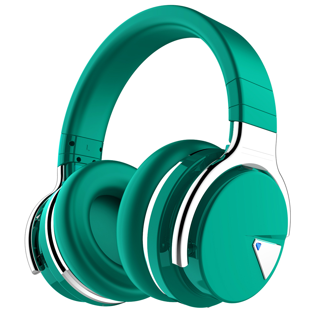 COWIN E7[Upgraded] Active Noise Cancelling Wireless Bluetooth Headphones Deep Bass Bluetooth 5.0 Headset with Mic 30H Playtime. 