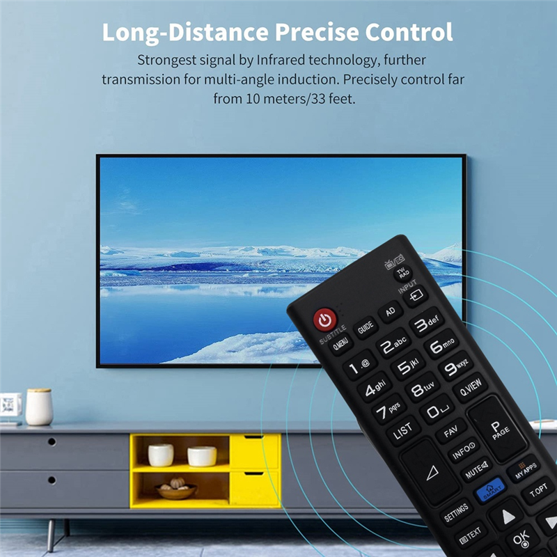 AKB74475404 Replace Remote for TV 28LF491U 32LF580V 42LF580V 49UF695V 60UF695V 22LF49 Series 28LF49 Series Easy Install