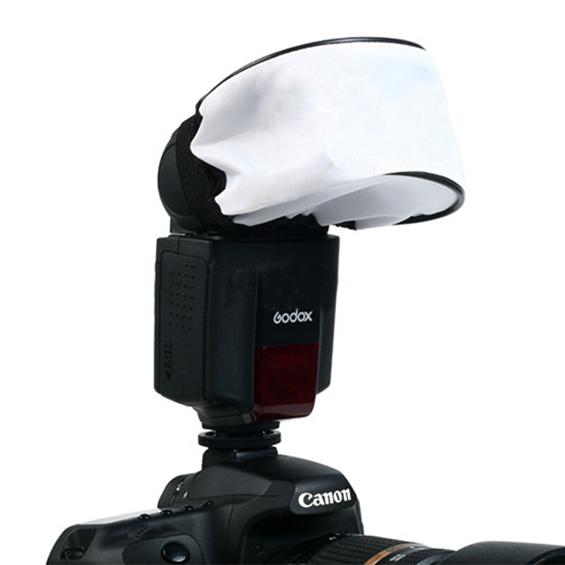 Universal Soft Camera Flash Diffuser Softbox For Speedlight Reflective Cover. 