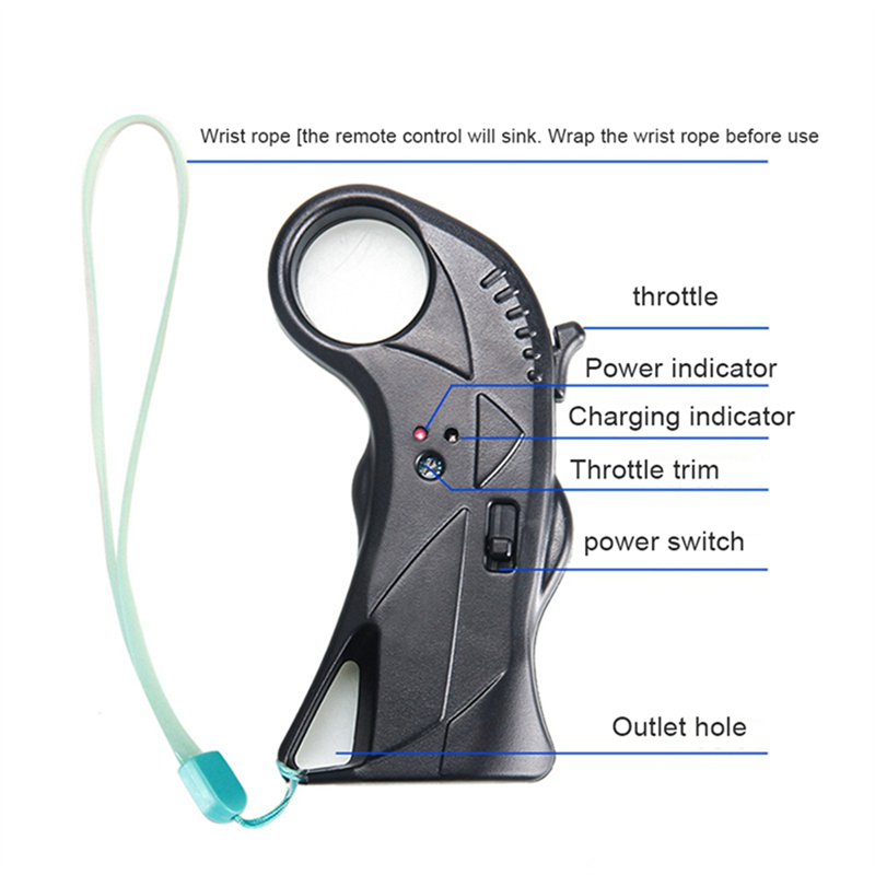 2.4Ghz Mini Remote Controller Waterproof Charging for Electric Surfboard and Skateboard Controller Accessories. 