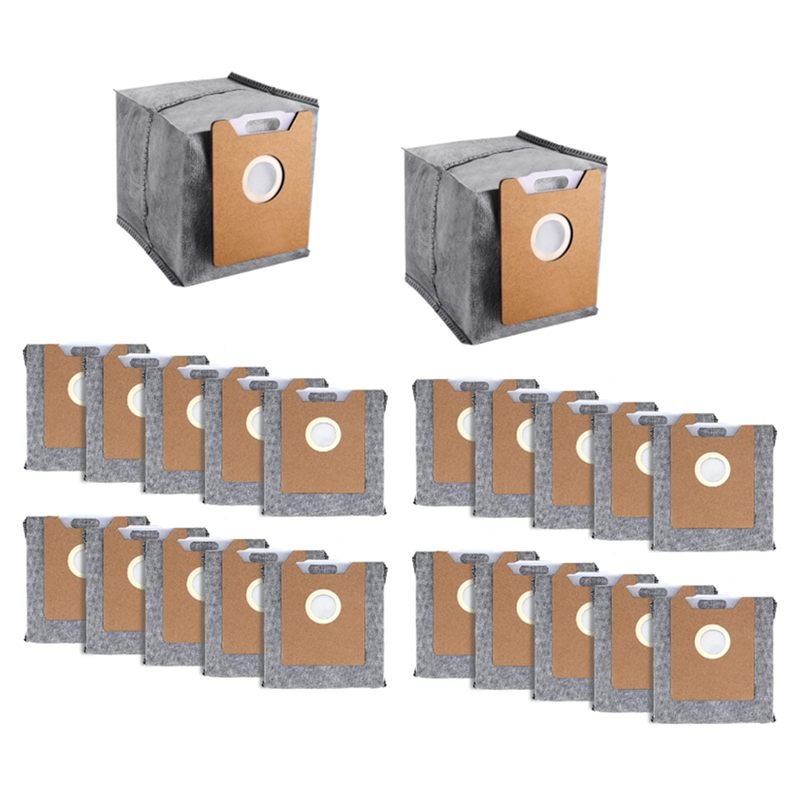 22pcs Replacement Dust Bags for Clean G35+, G40+, G40 Hybrid+ Auto-Empty Station, Dust Bags Vacuum Parts