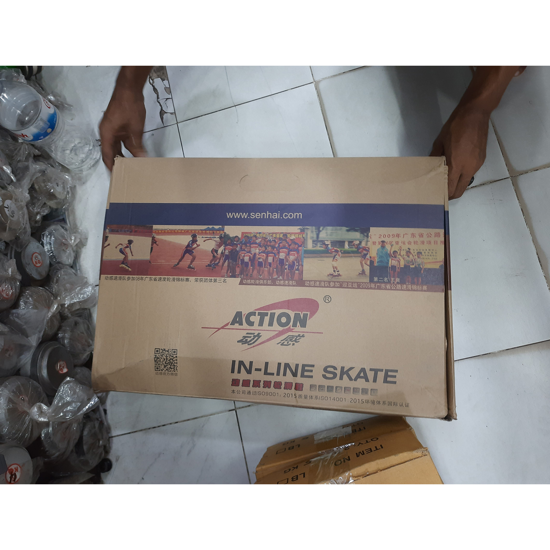 Roller skate shoes inline size - XL (42-45) action. 