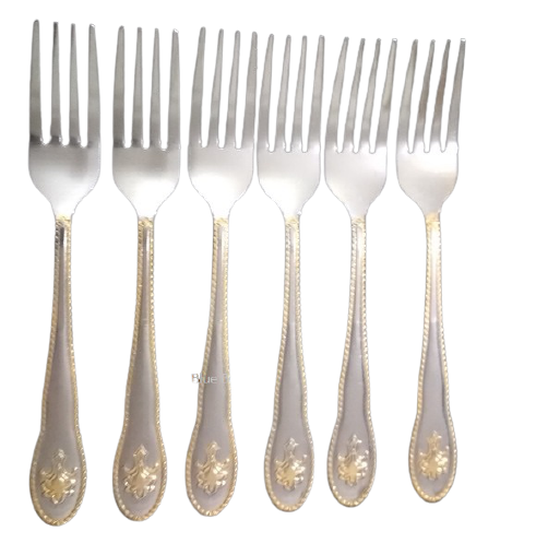 Stainless Steel Fork Spoon set 6 pieces