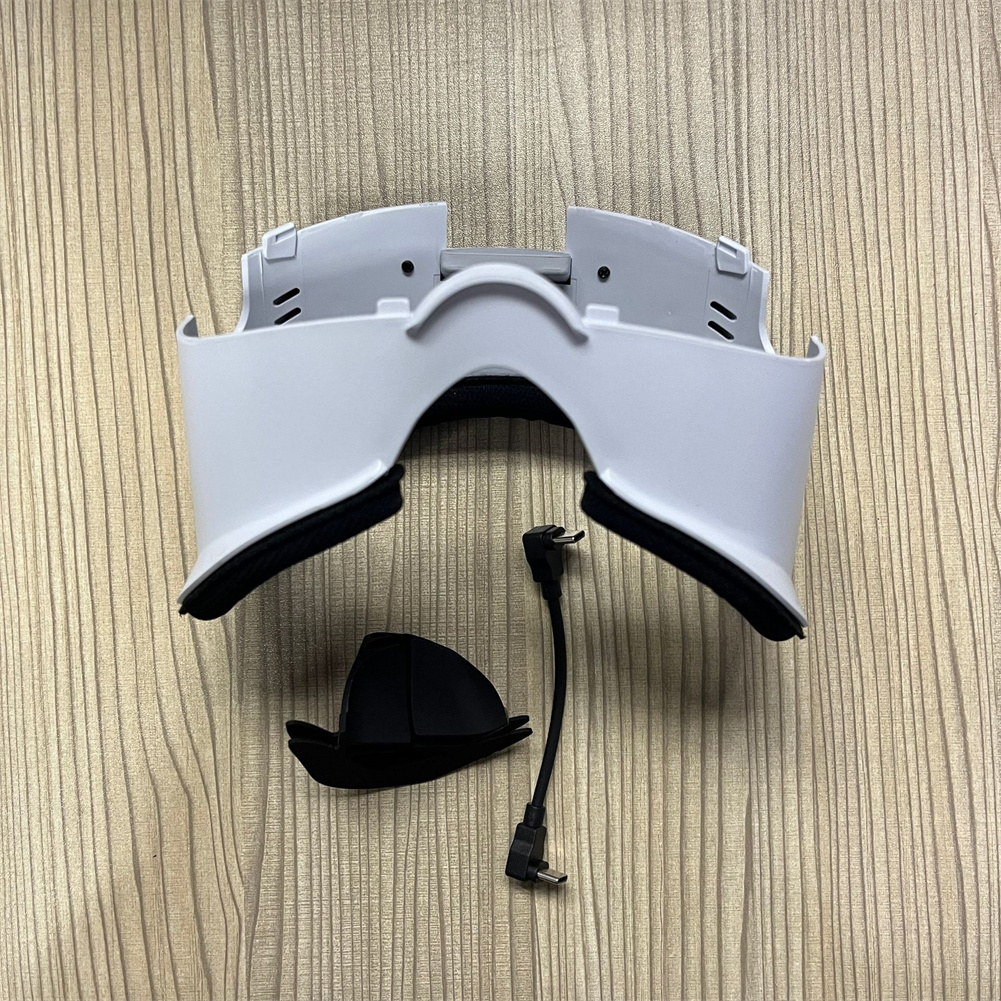 VR Face Pad Cover With Cooling Fan Comfortable VR Goggles Glasses Headband With RGB Light Compatible For Oculus Quest 3 VR Headset. 