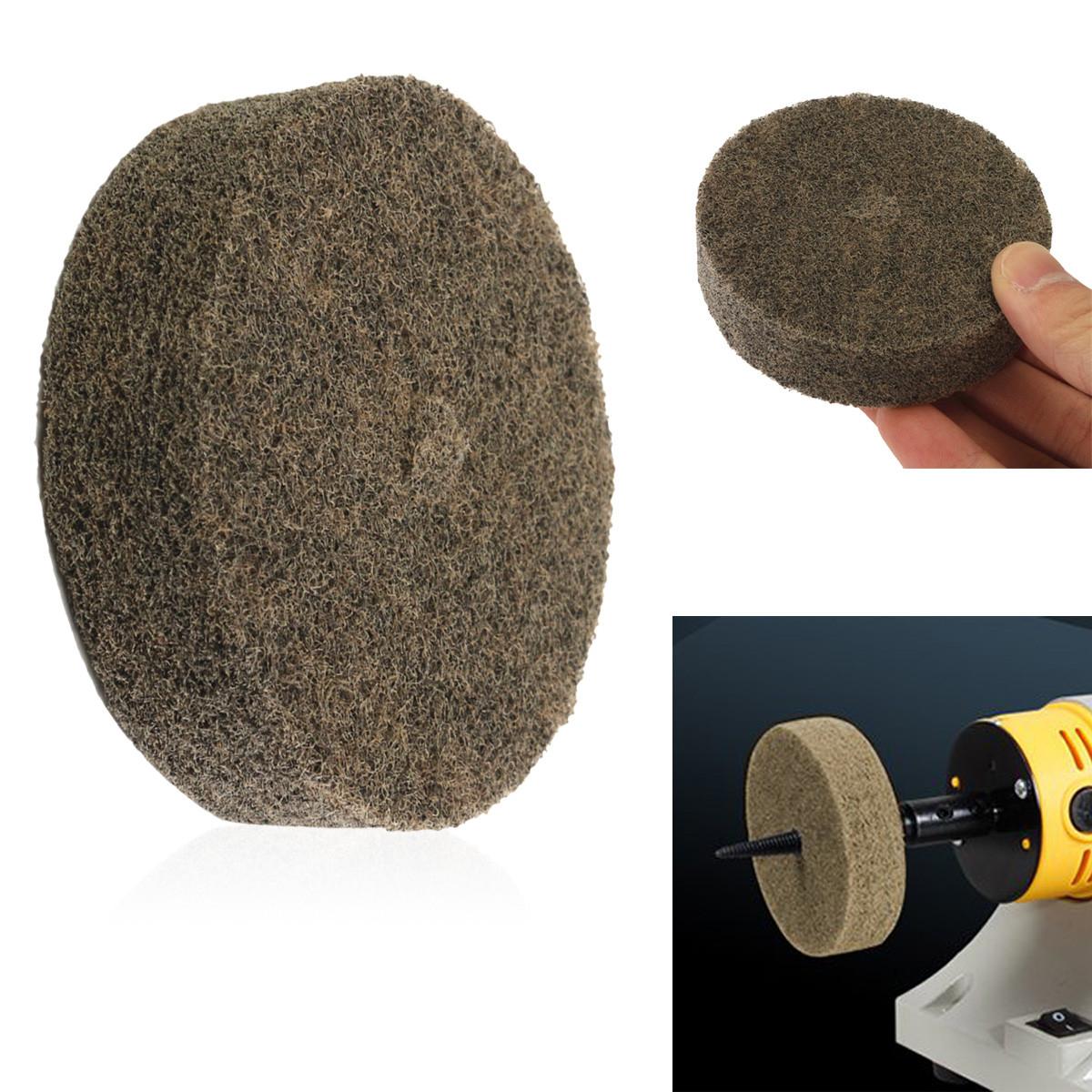 3/" (75mm)Nylon Fiber Round Polishing Polisher Buffing Pad Mop Wheel For Rotary