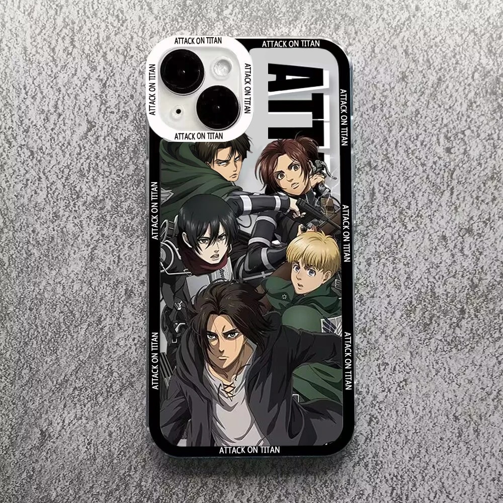 Anime Attack On Titan Phone Case For Samsung Galaxy A32 m34 m04 m13 m33 m53 m23 m52 m32 m12 m22 m11 m10 Cover. 