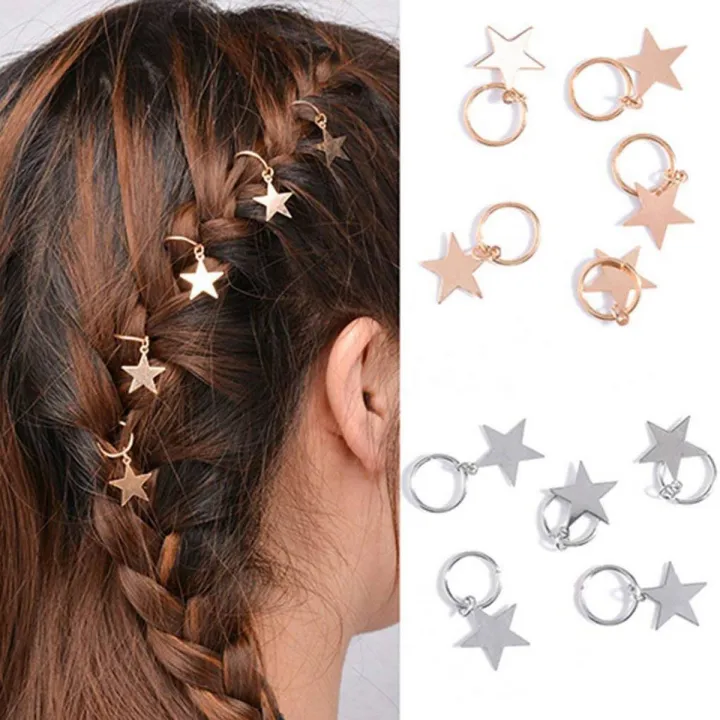 Durable 10pcs Lady Girls Cute Shiny Silver & Gold Star Hair Rings Braids Plaits Hair Clips Metal Cuffs Hair Decoration Braiding Hair Jewelry (Silver&Gold Stars): Buy Online at Best Prices in Bangladesh | Durable 10pcs Lady Girls Cute Shiny Silver & Gold Star Hair Rings Braids Plaits Hair Clips Metal Cuffs Hair Decoration Braiding Hair Jewelry (Silver&Gold Stars): Buy Online at Best Prices in Bangladesh |