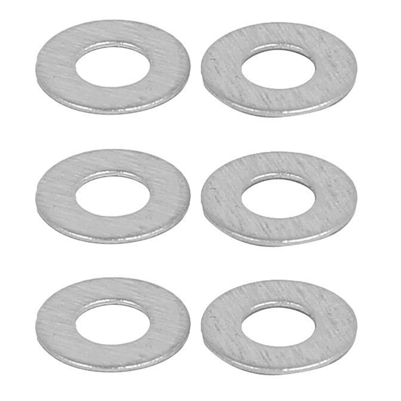 Practical Product Metric Washer Mixed (200 Pack) M3 M4 M5 & M6 Form A Thick Flat Washers Stainless Steel. 