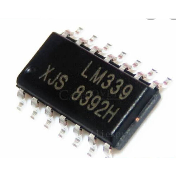 2Pcs - SMD LM339 Operational Amplifiers IC Low Power Dual Operational Amplifiers SMD LM339 IC 8 Pin Leads