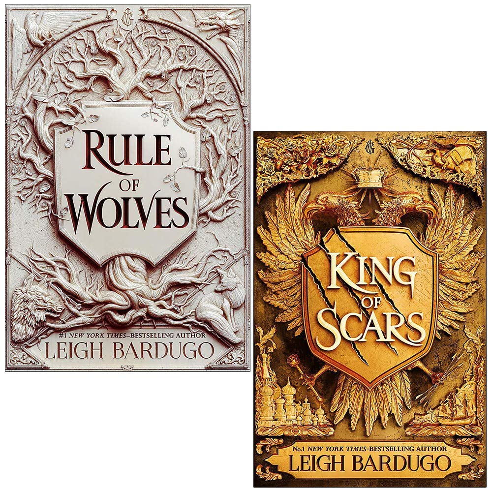King of Scars Duology (2 book series) by Leigh Bardugo (White Print). 