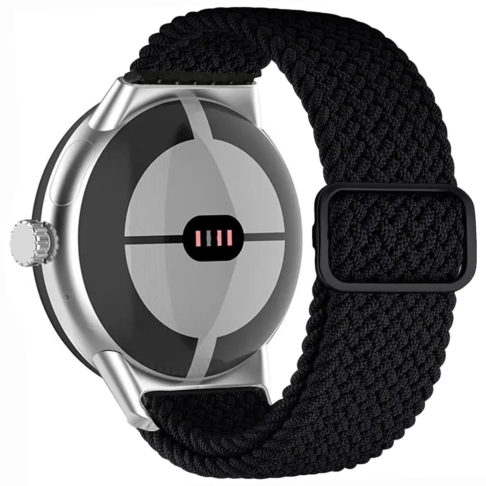 Braided Solo loop for Google pixel 2 band Accessories Smartwatch Elastic Adjustable Nylon belt correa bracelet Pixel Watch Strap. 